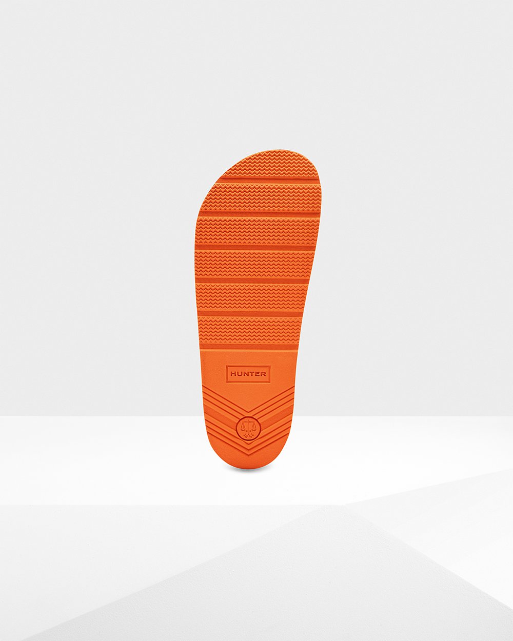 Hunter Badesandaler Dame Orange | Original Adjustable | ZILFH-2136